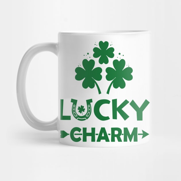 Lucky Charm Shamrock Clover by RobertBowmanArt